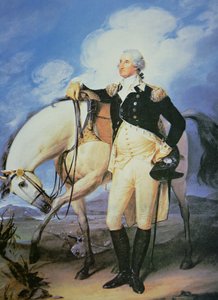 George Washington (1732-99) (barevné lito)