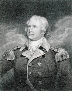Generálmajor William Moultrie (1730-1805) vyrytý Edwardem Scrivenem (1775-1841) (rytina)
