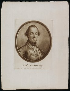 Portrét generála [George] Washingtona (rytina)