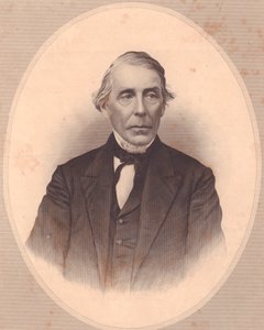 Portrét amerického metodistického duchovního Johna Price Durbina (1800-1876), rytina W Wellstood z dámského úložiště, Spojené státy americké, cca 1870 od Walter Charles Mills