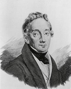 Portrét Pietra Colletty (1775-1831), italského generála a historika, rytina od Walter Charles Mills