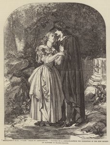 Studna mořské panny, vide Bride of Lammermoor od John Absolon