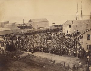 Národní kongregační rada v Plymouth Rock, 22. června 1865.