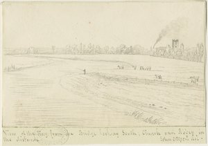 Burton-upon-Trent: kresba perem a tuší, nd [1799-1854] (kresba) od John Allport