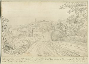 Burton-upon-Trent: kresba perem a tuší, nd [1799-1854] (kresba) od John Allport