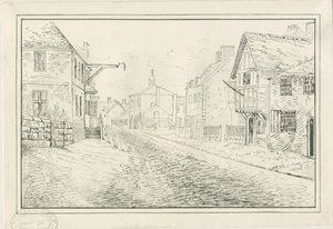 Rugeley Town – Wolseley Bridge to the Lichfield Road: kresba perem a tuší, nd [1814]