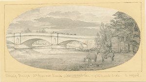 Wolseley Bridge: perokresba, nd [1799-1854] (kresba)