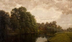 Pokojná scéna z Warwickshire, 1883