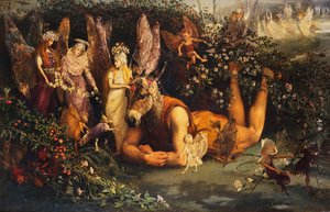 Titania a Bottom, ze Snu noci svatojánské