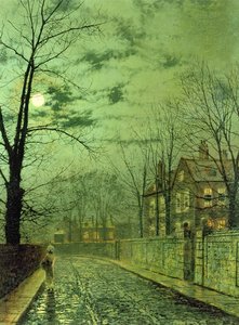 Měsíční cesta od John Atkinson Grimshaw