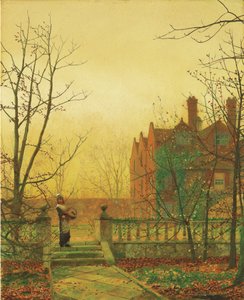 Podzimní zlato od John Atkinson Grimshaw