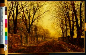 Nokturno ve zlatě, 1872 od John Atkinson Grimshaw