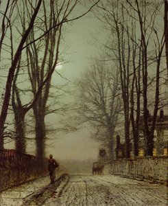 Putney Park Lane od John Atkinson Grimshaw