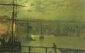 Neznámý obrázek od John Atkinson Grimshaw
