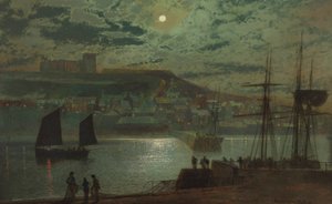 Whitby Harbour od John Atkinson Grimshaw