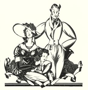Ilustrace pro Dona Juana od Lorda Byrona (litho)