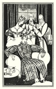 Ilustrace pro Dona Juana od Lorda Byrona: Nevím, jak to bylo, ale onemocněl (litho)