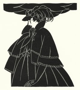 Ilustrace pro Madame Bovary od Gustava Flauberta (litho)