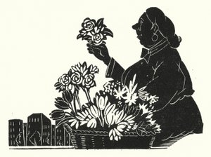Ilustrace pro Madame Bovary od Gustava Flauberta (litho) od John Austen