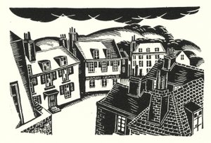 Ilustrace pro Madame Bovary od Gustava Flauberta (litho)
