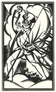 Ilustrace pro Tristram Shandy od Laurence Sterne (litho) od John Austen