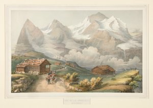 Pohled na Jungfrau z Wengernalp