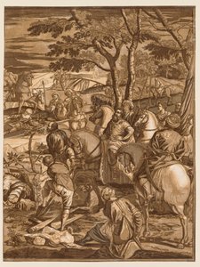 Ukřižování, 1741. od John Baptist Jackson