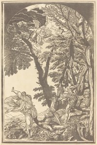 Smrt svatého Petra mučedníka od John Baptist Jackson after Titian