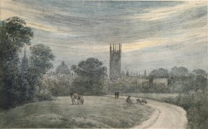 Vstup do Oxfordu z Londýna, ze vzpomínání, 16. července 1790 od John Baptist Malchair