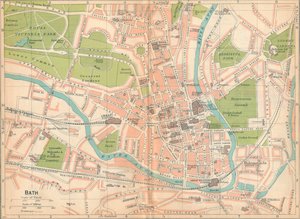 Bath c20. století od John Bartholomew
