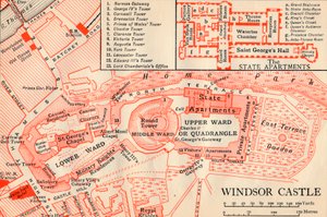Hrad Windsor, 20. století od John Bartholomew