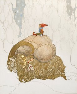 Vánoční píseň Julbocken, 1912.