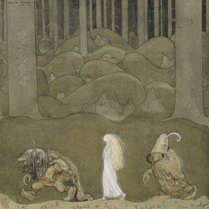 Princezna a trollové od John Bauer