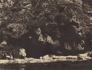 Bank of the Rhumel, poblíž Constantine, Alžírsko, ca. 1855-56.