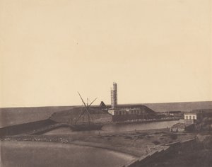 Loď v přístavu, Alžírsko, 1853-54.