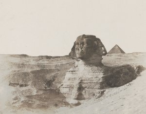Sfinga, asi 1853 (tisk z voskovaného papíru)
