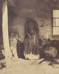 Bez názvu [Římské sochy, Cherchellovo muzeum], 1856.
