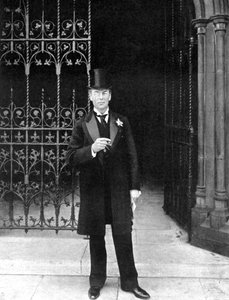 Joseph Chamberlain, britský liberální státník, c1905.