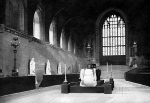 Ležící ve státě William Gladstone, Westminster Hall, Londýn, 1898 c1905.