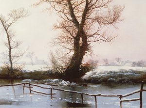 The Frozen Pool, 1873 (olej)