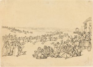 Běh od John Bluck after Thomas Rowlandson