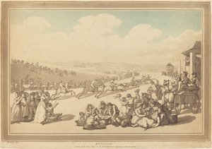Běh od John Bluck after Thomas Rowlandson