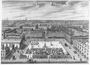 Covent Garden, kolem roku 1720