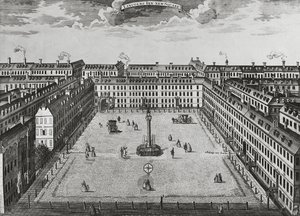 Lincolns Inn New Square, kolem roku 1725
