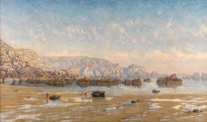 Na Normanských ostrovech (olej na plátně)