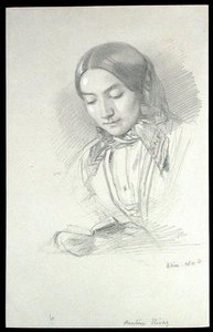 Portrét Pauline Rivazové od John Brett