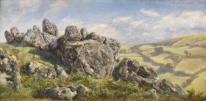 Studium pro Chagford od John Brett