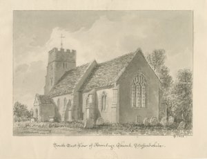 Armitage Church: sépiová kresba od John Buckler