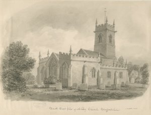 Ashley Church: sépiová kresba od John Buckler