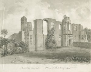 Biddulph Hall (starý): sépiová kresba